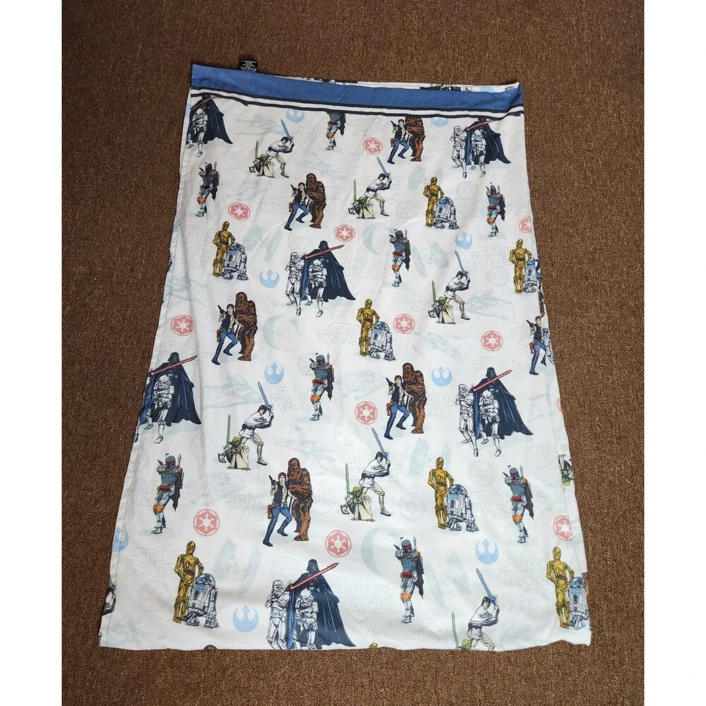 Kohls Star Wars Twin Sheet Light & Dark Side Characters & Starships 2016